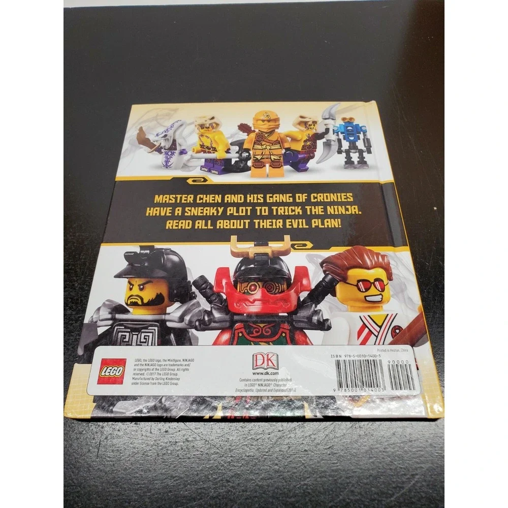 Lego Ninjango Ninja Vs. Master Chen Book‎